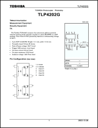 Click here to download TLP4202G Datasheet