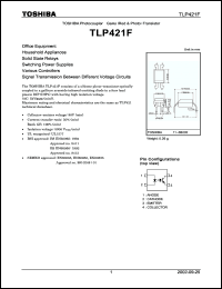 Click here to download TLP421F Datasheet