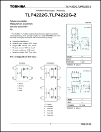 Click here to download TLP4222G Datasheet