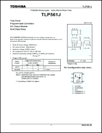 Click here to download TLP561J Datasheet