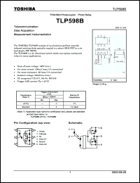 Click here to download TLP598B Datasheet