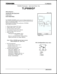 Click here to download TLP666GF Datasheet