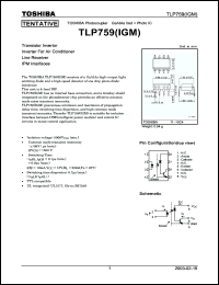 Click here to download TLP759IGM Datasheet