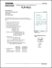 Click here to download TLP763J Datasheet