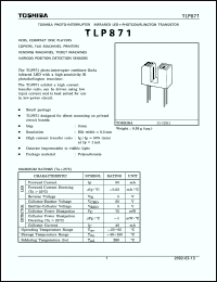 Click here to download TLP871 Datasheet