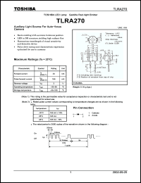 Click here to download TLRA270 Datasheet