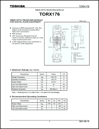Click here to download TORX176 Datasheet