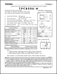 Click here to download TPC8006 Datasheet