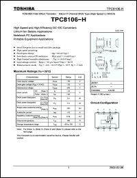 Click here to download TPC8106-H Datasheet