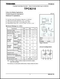 Click here to download TPC8210 Datasheet