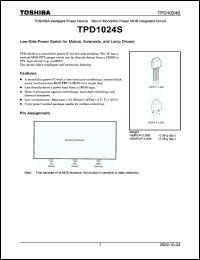 Click here to download TPD1024S Datasheet