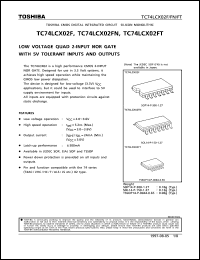 Click here to download 74LCX02 Datasheet