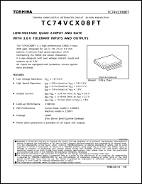 Click here to download 74VCX08 Datasheet