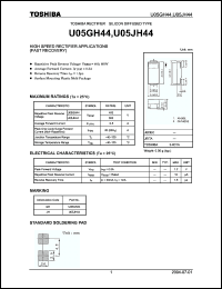Click here to download U05GH44 Datasheet