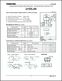 Click here to download U1DL49 Datasheet