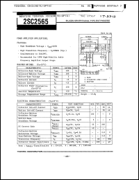 Click here to download 2SC2565 Datasheet