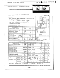 Click here to download 2SD1354 Datasheet