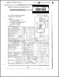 Click here to download 2SD1363 Datasheet