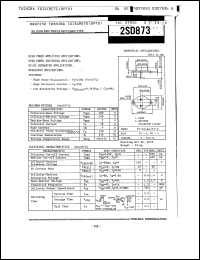 Click here to download 2SD873 Datasheet