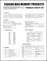 Click here to download TMM24128AP Datasheet