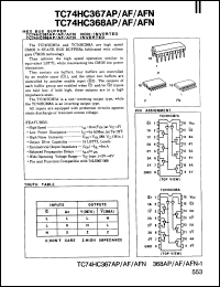 Click here to download TC74HC367P Datasheet