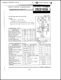 Click here to download 2SC2103A Datasheet