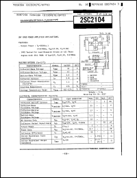 Click here to download 2SC2104 Datasheet