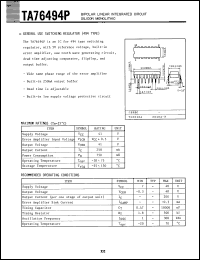 Click here to download TA76494P Datasheet