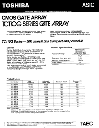 Click here to download TC110G11QFP100P Datasheet
