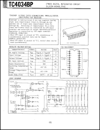 Click here to download TC4034BP Datasheet