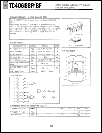 Click here to download TC4068BF Datasheet