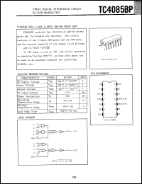 Click here to download TC4085BP Datasheet