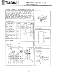 Click here to download TC4086BP Datasheet