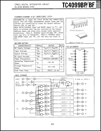 Click here to download TC4099BF Datasheet