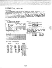 Click here to download TC514258AP10 Datasheet