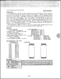 Click here to download TC551001FL10L Datasheet