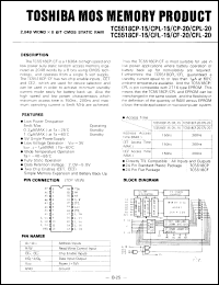 Click here to download TC5518CF15 Datasheet