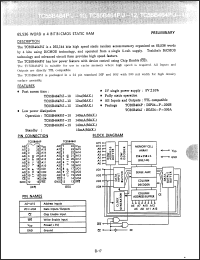 Click here to download TC55B464J15 Datasheet