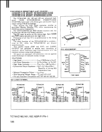 Click here to download TC74AC160FN Datasheet