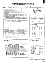 Click here to download TC74HC109F Datasheet