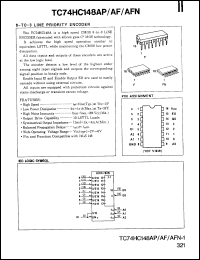 Click here to download TC74HC148AFN Datasheet