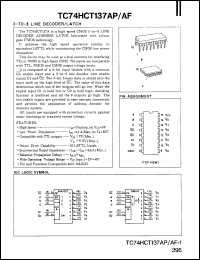 Click here to download TC74HCT137F Datasheet