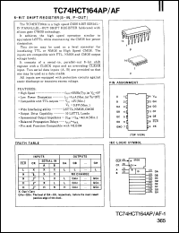 Click here to download TC74HCT164AF Datasheet