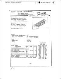 Click here to download TCD101AC Datasheet