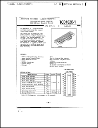 Click here to download TCD102C1 Datasheet