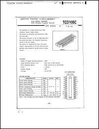 Click here to download TCD105C Datasheet