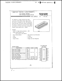 Click here to download TCD107D Datasheet