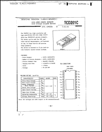 Click here to download TCD201C Datasheet