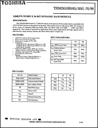 Click here to download THM3610B0AS80 Datasheet