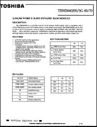 Click here to download THM364020SG70 Datasheet